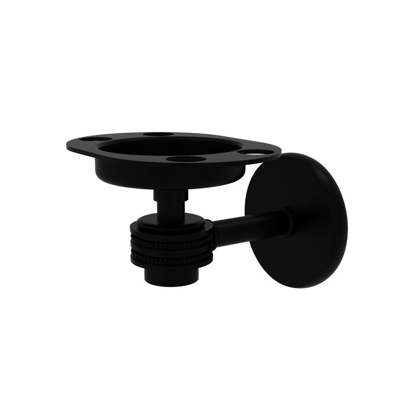 Porte-brosse à dents & culbuteur Satellite Orbit One, Noir mat