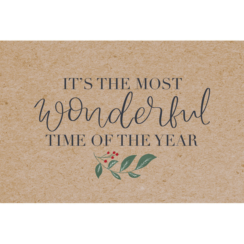 Neutral Christmas IV by Becky Thorns - Wrapped Canvas Print, 81cm H x 122cm W