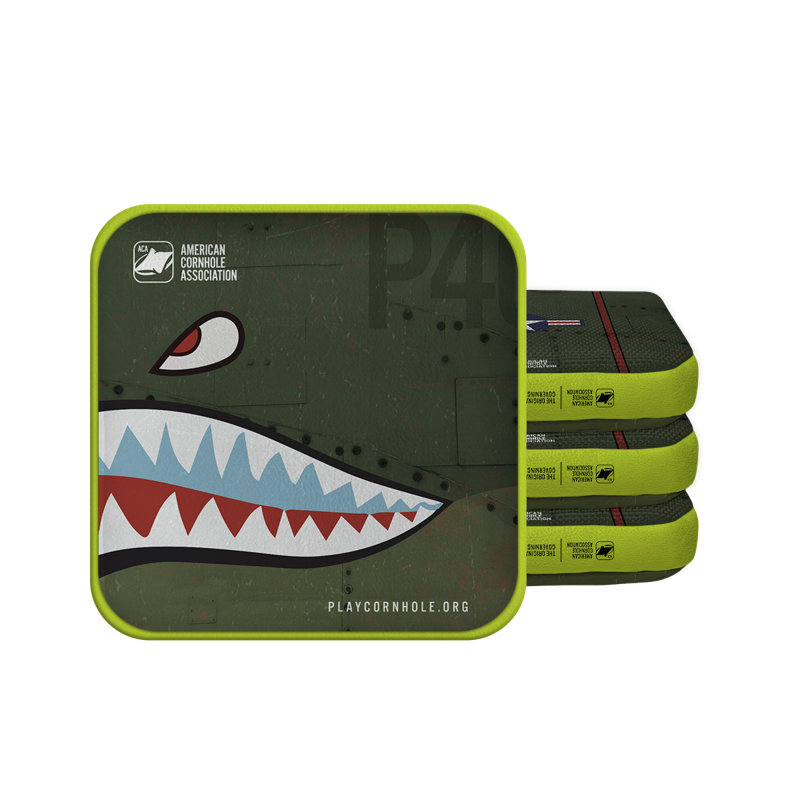 Sacs Bomber Synergy Edge Cornhole, Vert