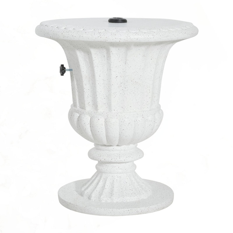 Base de parasol pour table d'appoint MGO, Marbre blanc 414 W