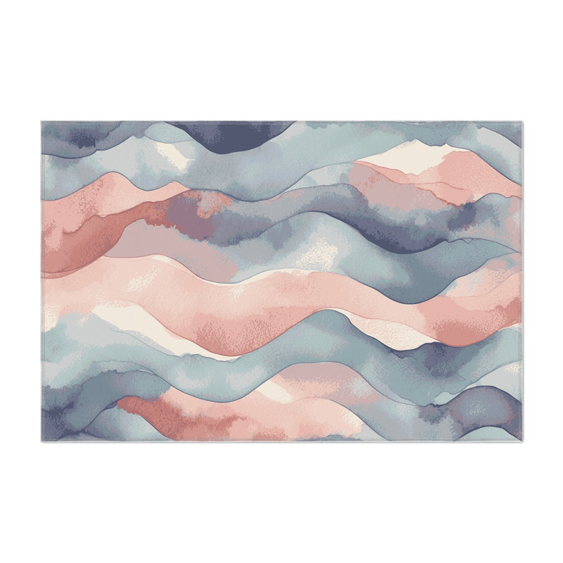 Tapis intérieur et extérieur Velvet Tide, Rectangle 1 pi 6 po x 2 pi 6 po