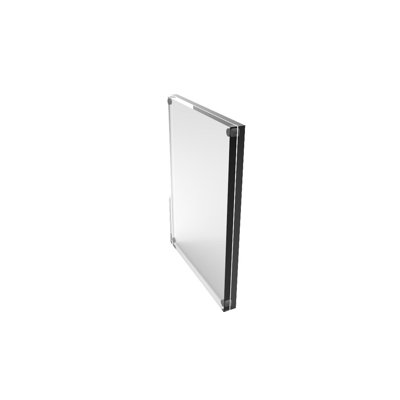 Fixtureisplays® 8,5 po x 11 po, cadre en plexiglas en acrylique, cadre / porte-photo 100845