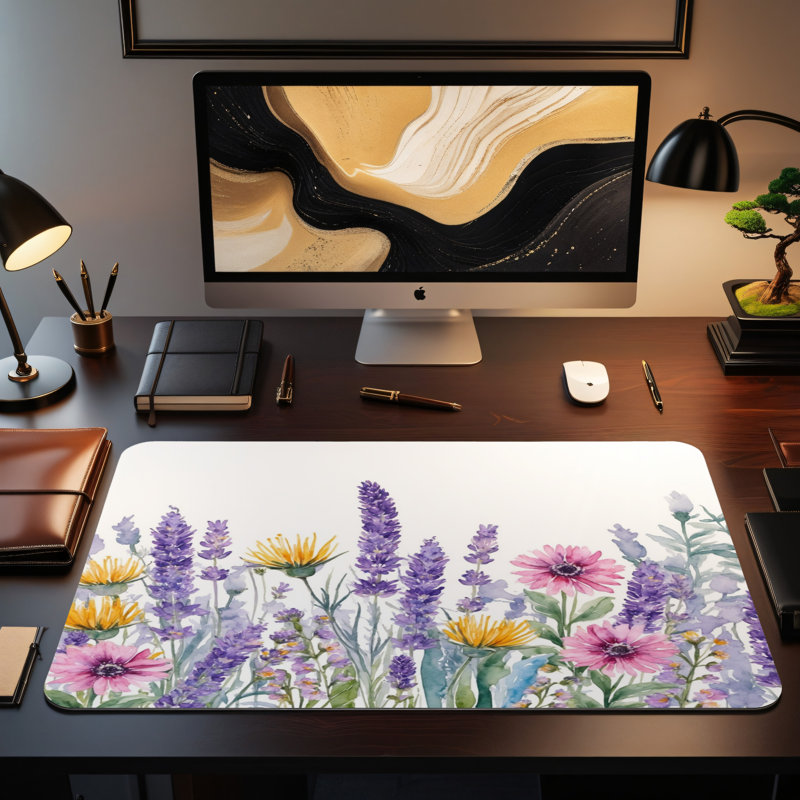 Polyester Desk Pad, 23.6x13.8