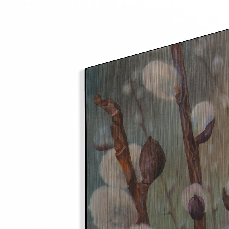 «Mousy-willow» par Marvindale, art mural en métal, 24 po x 24 po, H 24 po x l 24 po