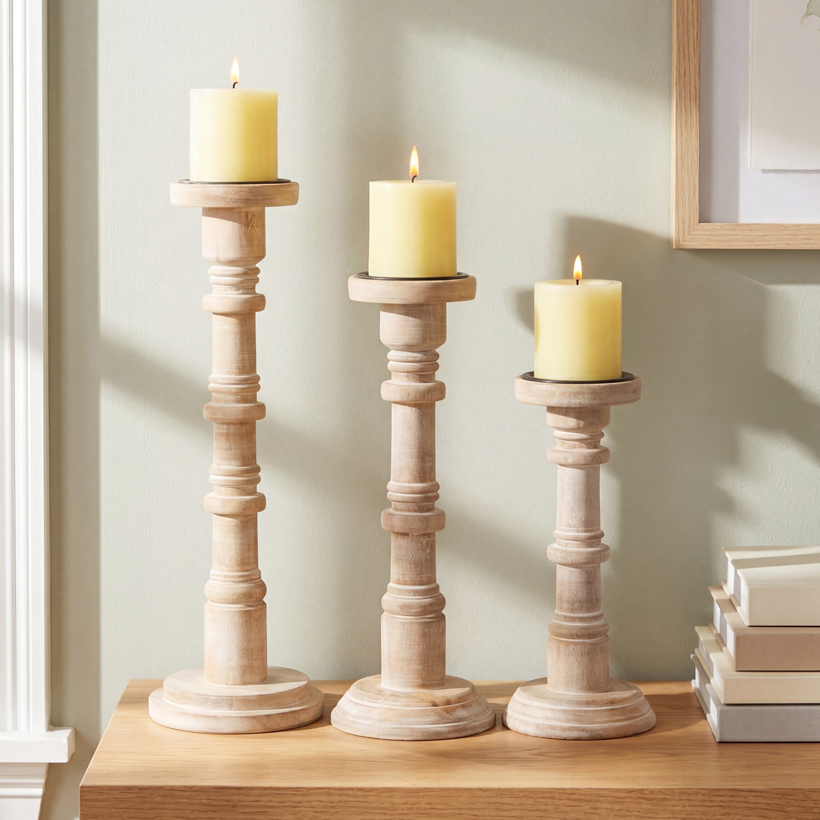 3-Piece Candlestick Set