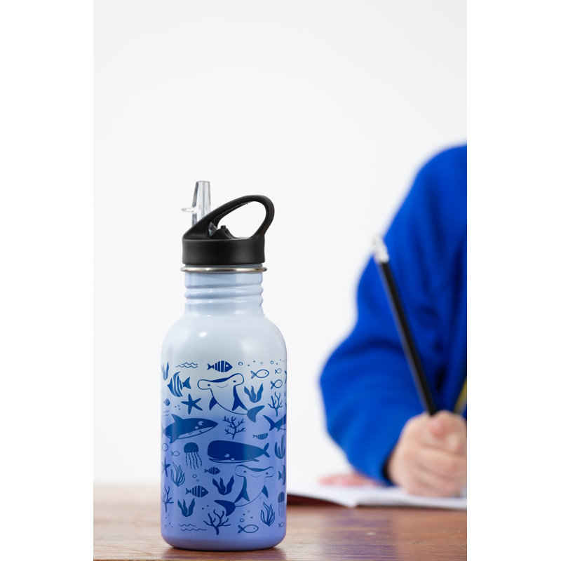 Pure Colour Change Water Bottle, Sealife