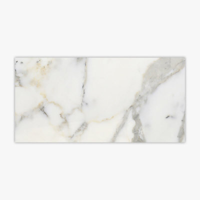 Calacatta Gold Premium Polished 12x24 Marble Tile