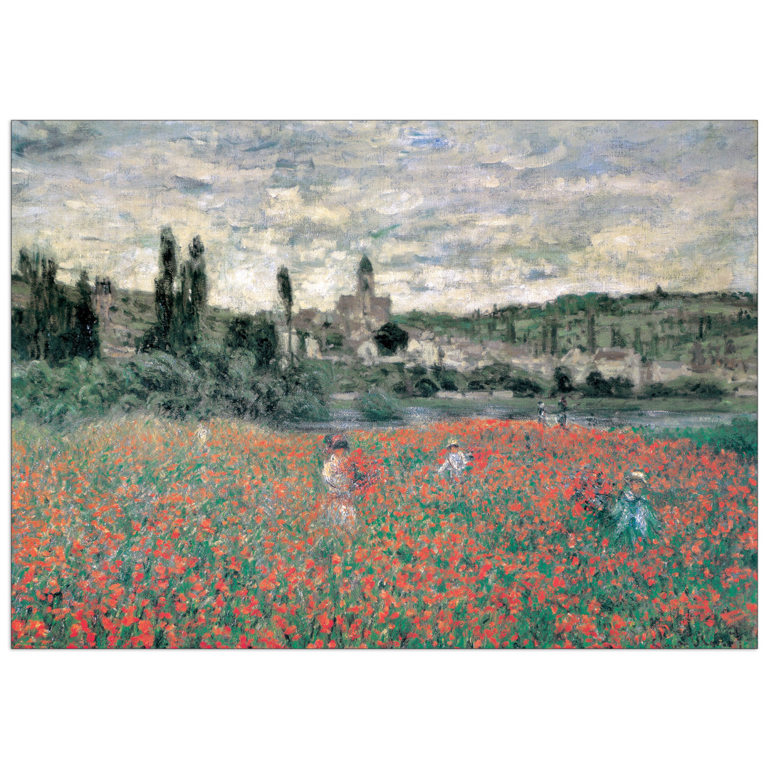 Claude Monet - No Frame Print on Wood