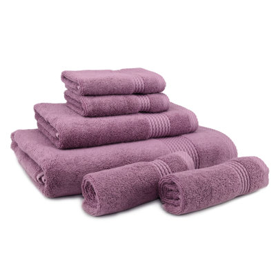 Adlena 6 Piece Turkish Cotton Towel Set