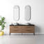 Dasher 72" Double Bathroom Vanity with Mirror