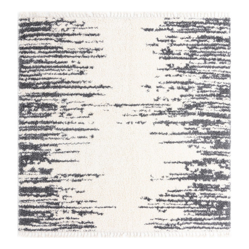 Knupp Abstract Indoor Rug, Square 10'