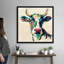 Art mural sur toile Expressionistic Cow II-1120944649-1120944650