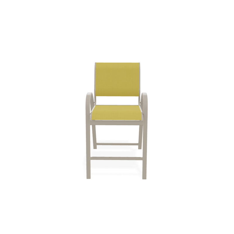 Tabouret de bar 42 po Holna, Désert texturé, Jaune