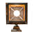 Rustic Lodge Solid Brass Armed Sconce