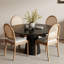 Chaises de salle à manger en bois massif Farmhouse Modern Boho-259272861-259272860
