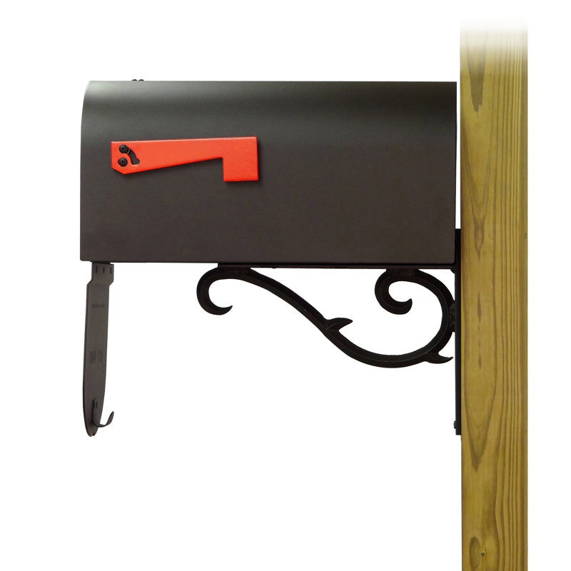 Titan Aluminum Post Mounted Mailbox