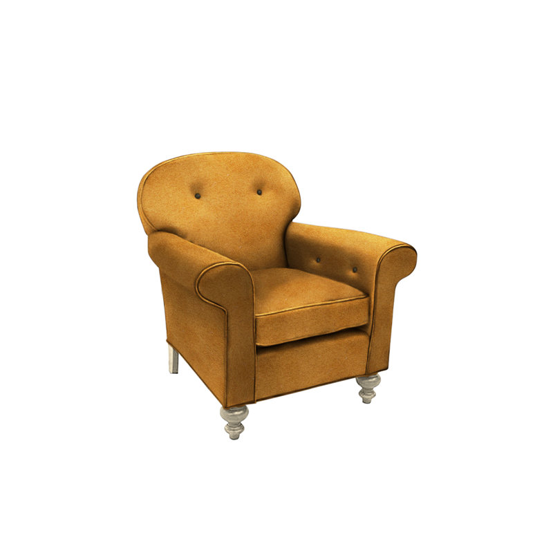 Armchair, Tennison Dove, French Ivory