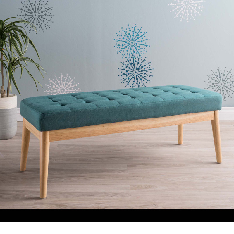 Banc en bois moderne et minimaliste, Sarcelle