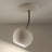 Mangassa 1 - Light 14" Simple Dome Semi Flush Mount
