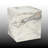Marble Style Cube End Table