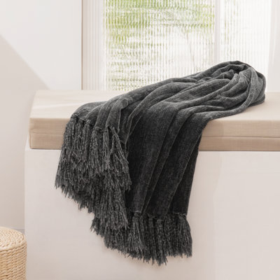 Chenille Throw Blanket