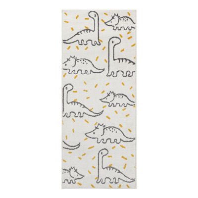 Unique Loom Dinosaur Whimsy Kids Rug
