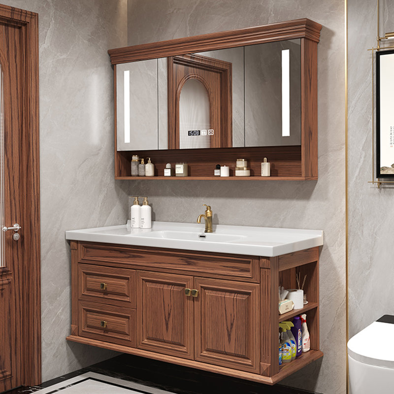 Meuble-lavabo luxueux de style américain