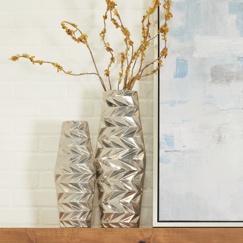 Handmade Aluminum Table Vase