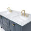 Ensemble de meuble-lavabo double 61 po Flynt-64627269