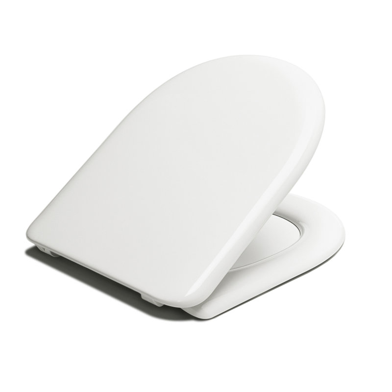 Belwood D Shaped Standard Toilet Seat, White