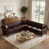 Brown Faux Leather est en rupture de stock