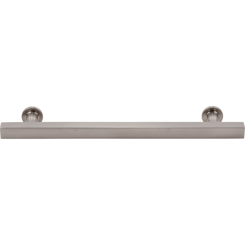 Dante Bar Pull, 6 5/16", Satin Brass