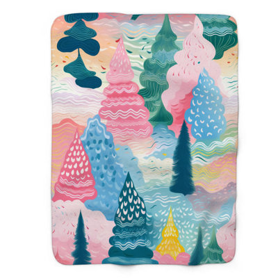Blush Piness - 1 Piece Premium Blanket