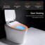 Homey. Toilette bidet à hauteur de chaise 6,4 GPF (siège inclus)