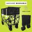 Collapsible Wagon, Removable Fabric, Big Wheels Max Capacity 100kg