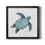 Bulle bleue tortueuse I - peinture sur toile encadrée-1445328905-1445329141