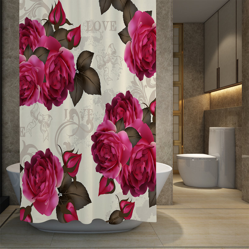 Rideau de douche Sirard, H 72 po x l 70 po