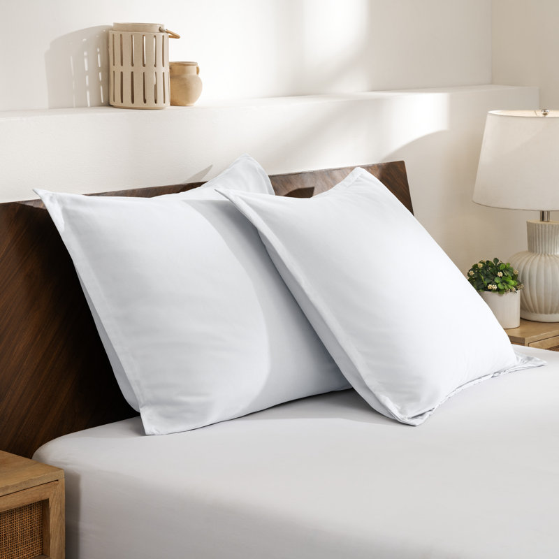 Ultra-Soft Pillow Sham Set, Euro, White