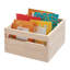 iDesign Renewable Wood Collection in Paulownia Wood Storage Bin with Handles-61047858
