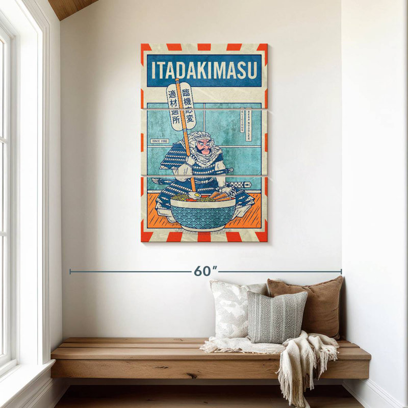 Yarlin Itadakimasu Ramen, H 45 po x l 28 po