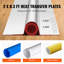 VEVOR PEX Heat Transfer Plates 4 ft, Radiant Heat Plates for 3/4" PEX Pipe, Durable Aluminum-99342710