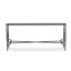 Babylon 70'' W Glass Console Table