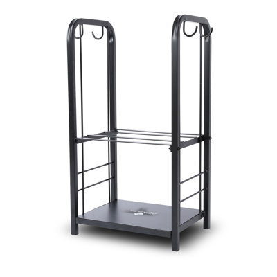 Support à bois de chauffage, pour foyer extérieur et intérieur, bûche de rangement robuste