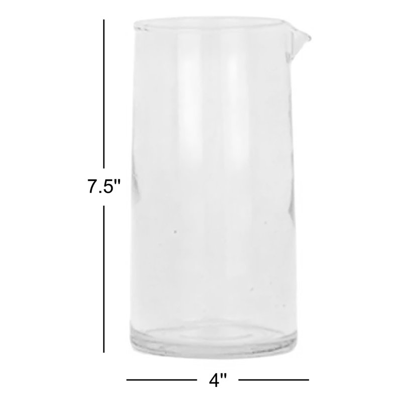 Recycled Glass Pitcher