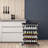 26 Bottles Freestanding Wine Storage Rack For Kitchen, Pantry