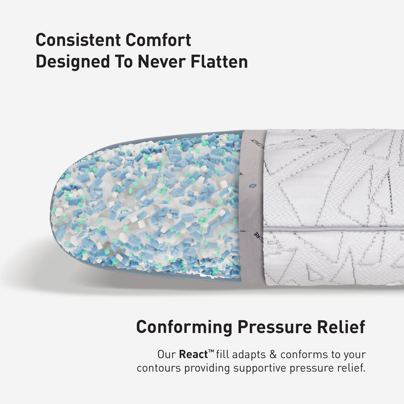 Storm King Performance Cooling Memory Foam Pillow - White