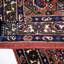 Tapis oriental rouge / bleu marine en laine et en coton 1 pi 9 po x 2 pi Ruhaan
