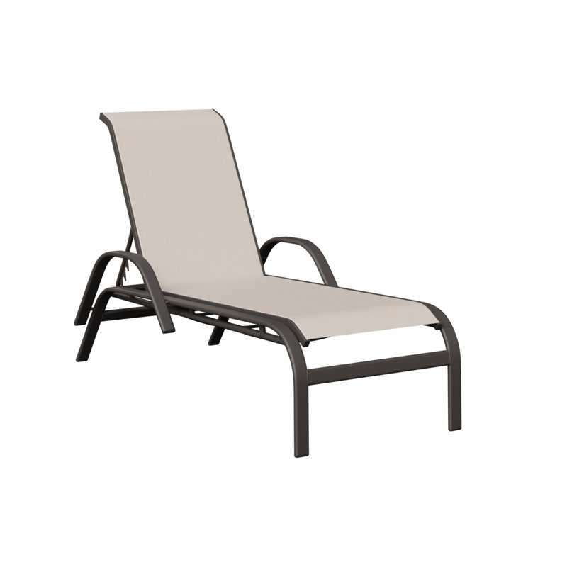 Méridienne Berlin Gardens Murphy, Graphite moucheté, Beige
