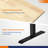 48" W x 30" D Dual Motor Electric Adjustable Height Workbench with Solid Wood Top
