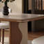 Table de salle à manger beige en pierre frittée-1491393643-1491393652